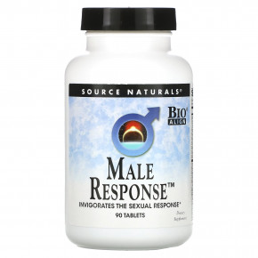 Source Naturals, Male Response, 90 таблеток - описание