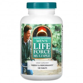 Source Naturals, Men's Life Force Multiple, 180 таблеток - описание