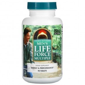 Source Naturals, Men's Life Force Multiple, 90 таблеток - описание