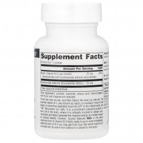Source Naturals, NAD+, коферментированный витамин B3, 30 пастилок в Москве - eco-herb.ru | изображение Source Naturals, NAD+, коферментированный витамин B3, 30 пастилок в Москве - eco-herb.ru | фото