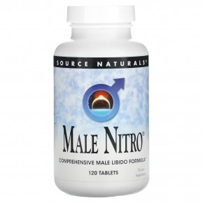 Source Naturals, Nitro для мужчин, 120 таблеток - описание