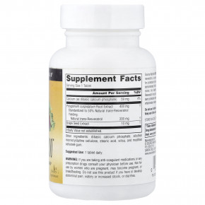 Source Naturals, Resveratrol 200™, 60 таблеток в Москве - eco-herb.ru | фото