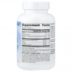 Source Naturals, Serene Science®, Theanine Serene® с магнием, 60 таблеток в Москве - eco-herb.ru | фото