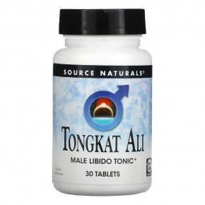 Source Naturals, Tongkat Ali, Male Libido Tonic, 30 Tablets в Москве - eco-herb.ru | фото