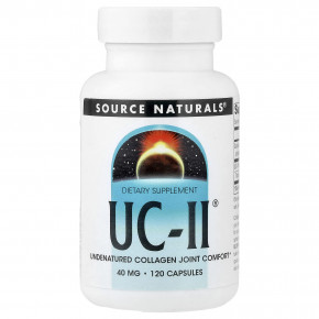 Source Naturals, UC-II®, 120 капсул - описание | фото