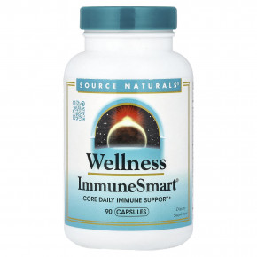 Source Naturals, Wellness, ImmuneSmart®, 90 капсул - описание | фото