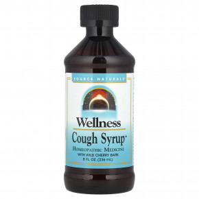 Source Naturals, Wellness, сироп от кашля™, 236 мл (8 жидк. унций) в Москве - eco-herb.ru | фото