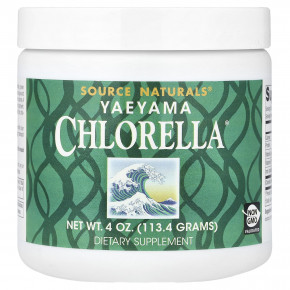 Source Naturals, Yaeyama Chlorella®, 113,4 г (4 унции) - описание