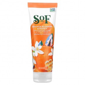 South of France, Moisturizing Hand & Body Cream, Orange Blossom & Honey , 8 fl oz (237 ml) в Москве - eco-herb.ru | фото
