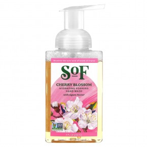 SoF, пенящееся мыло для рук, вишневый цвет, 236 мл (8 жидк. унций) в Москве - eco-herb.ru | фото