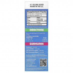 Sovereign Silver, Kids Bio-Active Silver Hydrosol™, для детей от 4 лет, 118 мл (4 жидк. унции) в Москве - eco-herb.ru | фото