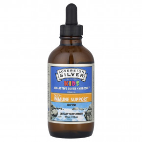 Sovereign Silver, Kids Bio-Active Silver Hydrosol™, для детей от 4 лет, 118 мл (4 жидк. унции) в Москве - eco-herb.ru | фото