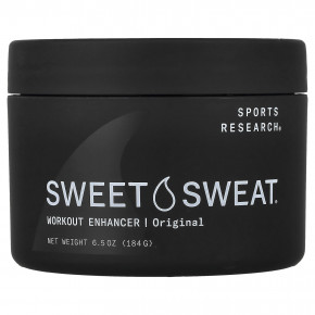 Sports Research, Sweet Sweat®, добавка для тренировок, оригинальный вкус, 184 г (6,5 унции) - описание