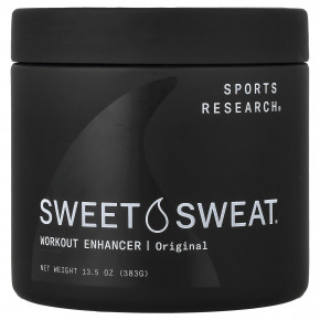 Sports Research, Sweet Sweat®, добавка для тренировок, оригинальный вкус, 383 г (13,5 унции) - описание | фото