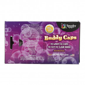 Spunky Pup, Buddy Caps, лакомства для собак, со вкусом свинины, 142 г (5 унций) (Товар снят с продажи) в Москве - eco-herb.ru | фото