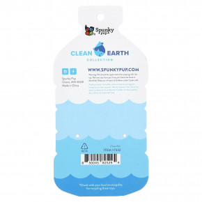 Spunky Pup, Clean Earth Collection, рыба-клоун, 1 игрушка в Москве - eco-herb.ru | фото