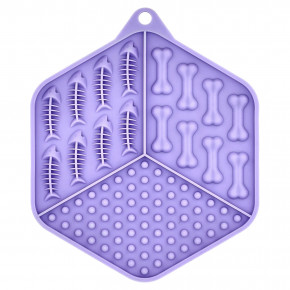 Spunky Pup, The Lick Pad, для собак и кошек, шестиугольный, 1 шт. в Москве - eco-herb.ru | изображение Spunky Pup, The Lick Pad, для собак и кошек, шестиугольный, 1 шт. в Москве - eco-herb.ru | фото