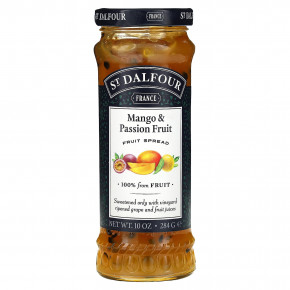 St. Dalfour, Mango & Passion Fruit, премиальный джем из манго и маракуйи, 284 г (10 унций) (Товар снят с продажи) в Москве - eco-herb.ru | фото