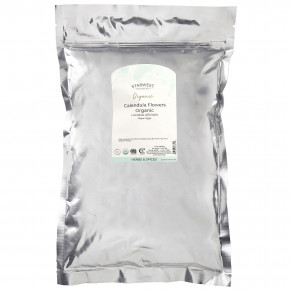 Starwest Botanicals, Органические цветки календулы, 453,6 г (1 фунт) в Москве - eco-herb.ru | фото