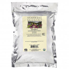 Starwest Botanicals, органический гриб шалфея, нарезанный и просеянный, 453,6 г (1 фунт) в Москве - eco-herb.ru | фото