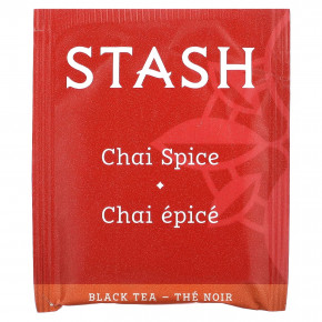 Stash Tea, Black Tea, согревающие специи для чая, 20 чайных пакетиков, 38 г (1,3 унции) в Москве - eco-herb.ru | фото