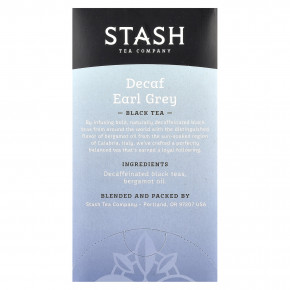 Stash Tea, черный чай, с бергамотом, без кофеина, 18 чайных пакетиков, 33 г (1,1 унции) в Москве - eco-herb.ru | изображение Stash Tea, черный чай, с бергамотом, без кофеина, 18 чайных пакетиков, 33 г (1,1 унции) в Москве - eco-herb.ru | фото