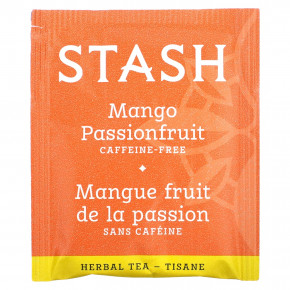 Stash Tea, Herbal Tea, манго и маракуйя, без кофеина, 20 чайных пакетиков, 38 г (1,3 унции) в Москве - eco-herb.ru | фото