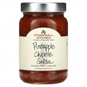 Stonewall Kitchen, Pineapple Chipotle Salsa, Mild, 16.5 oz (468 g) - описание