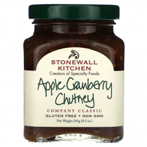 Stonewall Kitchen, Apple Cranberry Chutney, 8.5 oz (241 g) - описание | фото