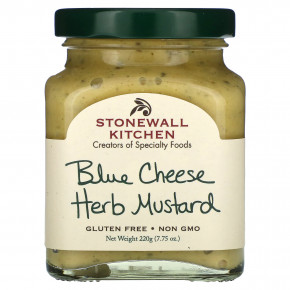 Stonewall Kitchen, Blue Cheese Herb Mustard, 7.75 oz (220 g) в Москве - eco-herb.ru | фото