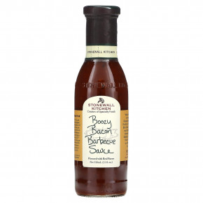 Stonewall Kitchen, Boozy Bacon Barbecue Sauce, 11 fl oz (330 ml) - описание