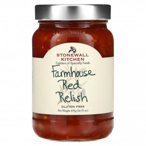 Stonewall Kitchen, Farmhouse Red Reish, приправа с овощами, 475 г (16,75 унции) - описание