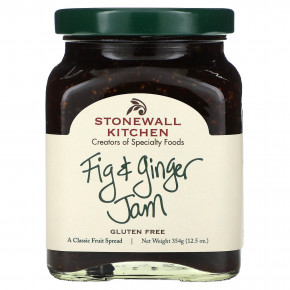 Stonewall Kitchen, Fig & Ginger Jam, 12.5 oz (354 g) - описание