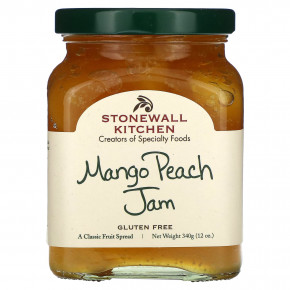 Stonewall Kitchen, Mango Peach Jam, 12 oz (340 g) - описание | фото