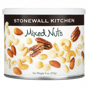 Stonewall Kitchen, Mixed Nuts, 9 oz (255 g) - описание | фото