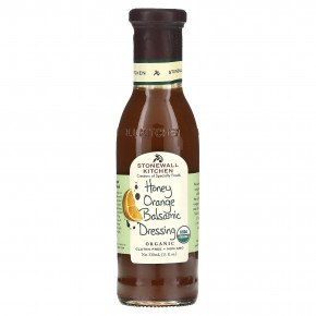 Stonewall Kitchen, Organic Honey Orange Balsamic Dressing, 11 fl oz (330 ml) - описание