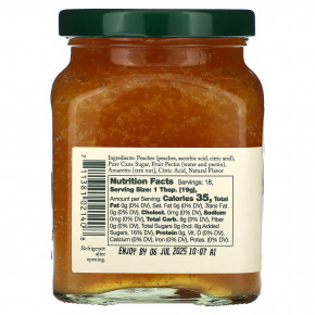 Stonewall Kitchen, Peach Amaretto Jam, 12.25 oz (347 g) в Москве - eco-herb.ru | фото