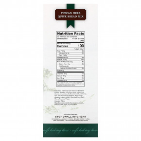 Stonewall Kitchen, смесь для быстрого приготовления хлеба с тосканскими травами, 360 г (12,7 унции) (Товар снят с продажи) в Москве - eco-herb.ru | фото