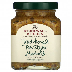 Stonewall Kitchen, Traditional Pub Style Mustard, 8 oz (227 g) в Москве - eco-herb.ru | фото