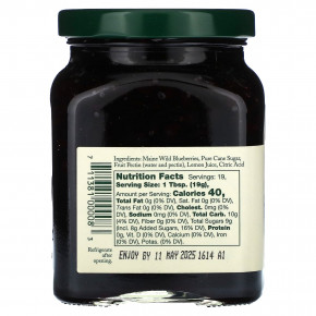 Stonewall Kitchen, Wild Maine Blueberry Jam, 12.5 oz (354 g) в Москве - eco-herb.ru | фото