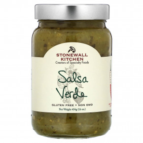 Stonewall Kitchen, Salsa Verde, Medium Hot , 16 oz (454 g) - описание