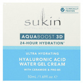 Sukin, AquaBoost 3D, водный гель-крем с гиалуроновой кислотой, 50 мл (1,69 жидк. Унции) в Москве - eco-herb.ru | изображение Sukin, AquaBoost 3D, водный гель-крем с гиалуроновой кислотой, 50 мл (1,69 жидк. Унции) в Москве - eco-herb.ru | фото