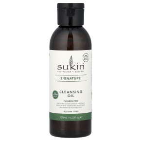 Sukin, Signature, очищающее масло, для всех типов кожи, 125 мл (4,23 жидк. Унции) в Москве - eco-herb.ru | фото
