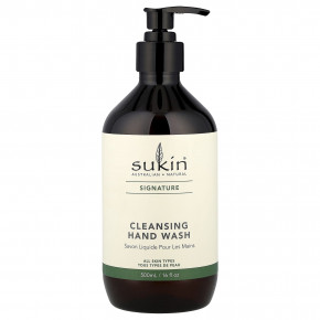 Sukin, Signature, очищающее средство для мытья рук, для всех типов кожи, 500 мл (16 жидк. Унций) в Москве - eco-herb.ru | изображение Sukin, Signature, очищающее средство для мытья рук, для всех типов кожи, 500 мл (16 жидк. Унций) в Москве - eco-herb.ru | фото
