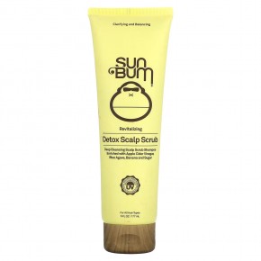 Sun Bum, Восстанавливающий детокс-скраб для кожи головы, 177 мл (6 жидк. Унций) в Москве - eco-herb.ru | фото