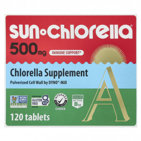 Sun Chlorella, Добавка с хлореллой, 120 таблеток в Москве - eco-herb.ru | фото