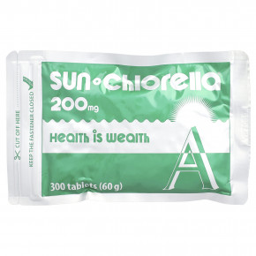 Sun Chlorella, добавка с хлореллой, 200 мг, 300 таблеток в Москве - eco-herb.ru | фото