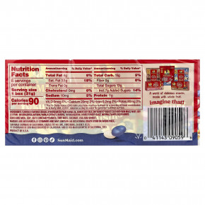 Sun-Maid, изюм в йогуртовой глазури, голубика и ваниль, 6 упаковок по 21 г (0,75 унции) в Москве - eco-herb.ru | изображение Sun-Maid, изюм в йогуртовой глазури, голубика и ваниль, 6 упаковок по 21 г (0,75 унции) в Москве - eco-herb.ru | фото