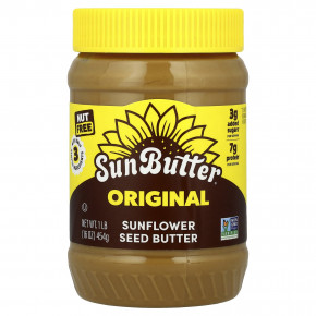 SunButter, Подсолнечное масло, оригинальное, 454 г (16 унций) - описание