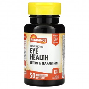 Sundance, Broad Spectrum Eye Health, 50 Quick Release Softgels в Москве - eco-herb.ru | фото